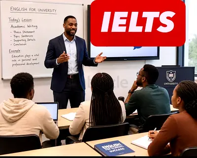 Learn IELTS in just a few weeks.