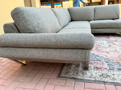 Natuzzi premium L shape sofa