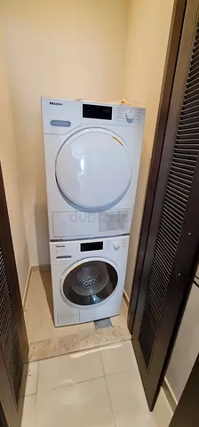 Miele 8kg Stacked Washer and Dryer Set Latest Version 60cm
