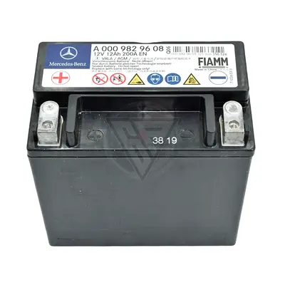 FIAMM auxiliary battery (Mercedes)