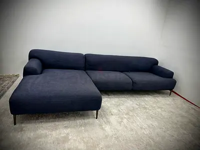 Perfect condition the loom collection lshape sofa