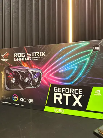 LIMITED: ASUS ROG Strix RTX 3080 10GB GDDR6X OC - Like new w/ Original Box