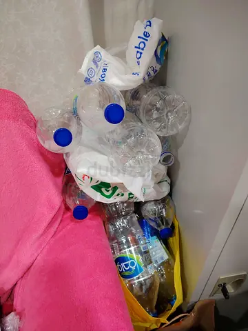 100 empty bottles