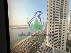 Spacious Three Bedroom Apartment for Rent With Full Sea View Parking Pool and Gym Built in Wardrobes