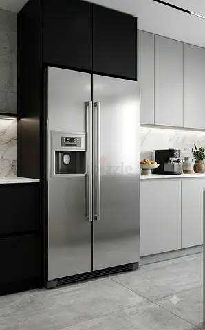 Bosch Double Door Refrigerator with Water Dispenser & Ice Maker
