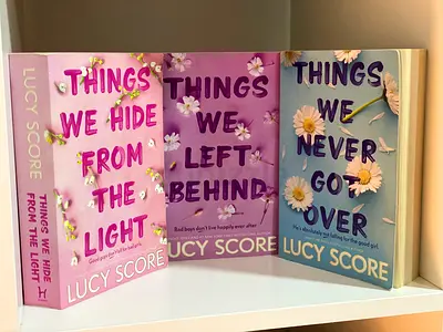 Lucy Score three-book set: Things We Hide From the Light / Left Behind / We Never Got Over