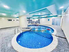 Hot Offer 1 Month free|| Specious 2BR Mantinans free gym pool free||Near Dubai Border | Balcony || R