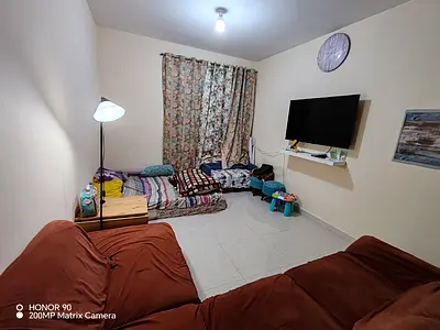 Furnished priate room available for rent near to Khalifa University hadbat al zaafranah