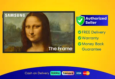 Samsung 55 Inch TV Smart QLED  - The Frame - 4K, | Brand New |  Warranty | FREE  Delivery