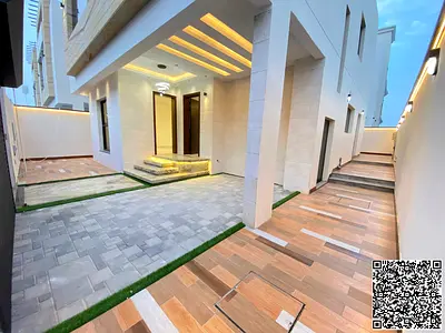 Luxury Three Storey Villa for Sale in Al Helio 2 Ajman Five Master Bedrooms Private Pool Freehold 4
