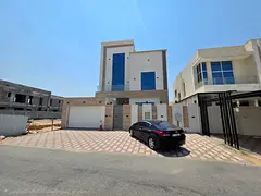 For rent in Al Bahia: a 3-story villa featuring 6 master bedrooms, a living room, a majlis, and a ma