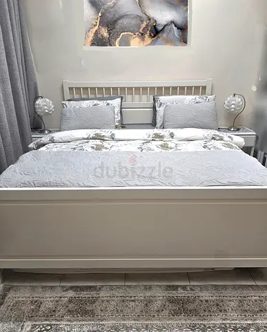 IKEA Pure Wood White Bed Set King size