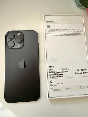 iPhone 16 Pro Max 1 TB + ( Apple Care+ ), with original box
