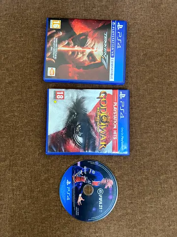 PS4 games ( Taken7, $%& of War Remastered, FIFA 21 ) Trade accepted