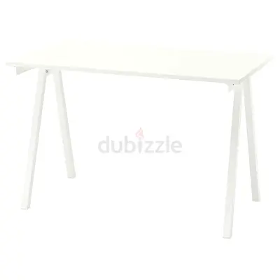 White Minimalist Desk