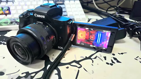 Canon M50 camera low shutter count