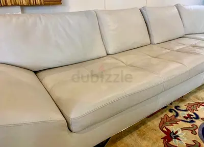 rochebobois L Shape Original leather Sofa