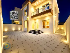For sale, a modern villa with 3BR, Registration fees, in Al Helio 2, super deluxe finishing, freehol