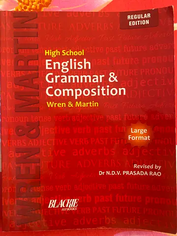 High School English Grammar & Composition by Wren & Martin - Large Format