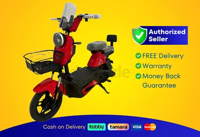 Electric Scooter Wind Horse M6 - Red | Brand New |  Warranty | FREE  Delivery