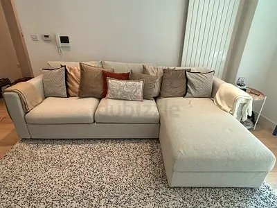 Ikea vimle L shape sofa bed with mattress