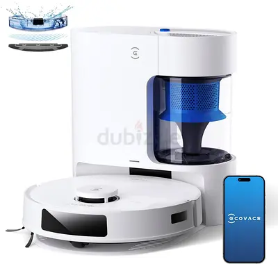 ECOVACS DEEBOT N20 Plus Robot Vacuum Cleaner and Mop,8000Pa Strong Suction