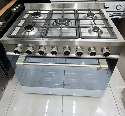 TacnoGas 5 Burner Full Gas Cooking Range Latest Version 90cm