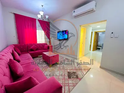 Furnished apartment for monthly rent two bedrooms and a living roomin the Ajman Corniche area Prime location with easy access to the Dubai and Sharja