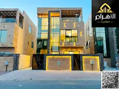 **3-story villa for sale in Al Helio 2 – Ajman** Ready to move in, all fees included