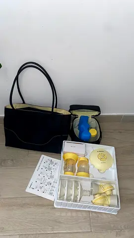 Medela Electric Breast Pump with Moms bag and Cooler Bag