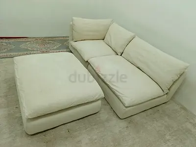 Premium quality marina home milos II feather 🪶 filled modular 3 piece sofa