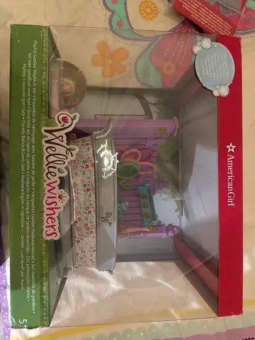 American Girl WellieWishers Garden Washhtub Playset - New in Box