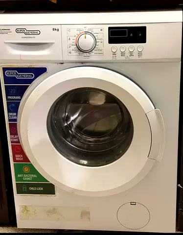 Super General 6kg Front Load Washing Machine - Good Working Condition