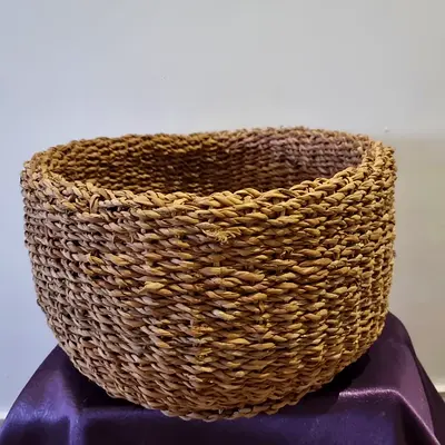 Brand New Round Seagrass Basket - Mirdif