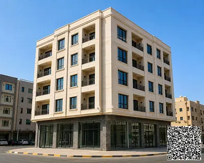 New Corner Investment Building for Sale in Al Alia Ajman Fully Rented 20 Apartments 6 Shops Annual Income AED 1194000 Asking AED 14500000 ............