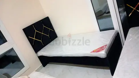 BRAND NEW FAIBRC WOOD BED INCLUDING MATTRESS 90X190 CM