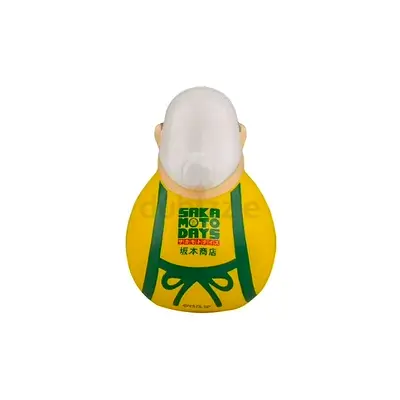 Saka Moto Days Yellow Character Rubber Bath Toy
