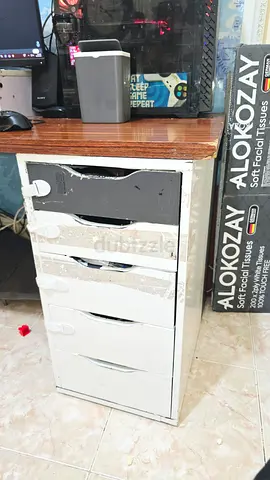 IKEA ALEX Drawer unit, white, 36x70 cm
