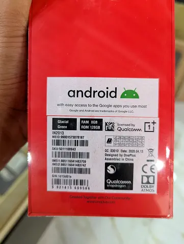 One plus 8 128GB