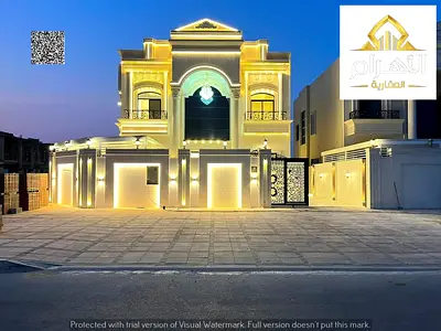 متاح فلل تصميم كلاكسيك طابقين و رووف مساحة 5000 قدم على شارع الشيخ عمار الرئيسى تملك حر لجميع الجنسيات