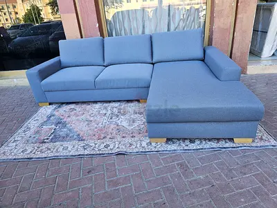 Selling in excellent Condition IKEA Sorvoline L Shape Sofa with Storage dark gray