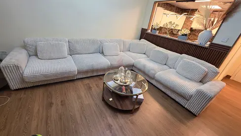 Top end Quality pan Emirates Corner Sofa