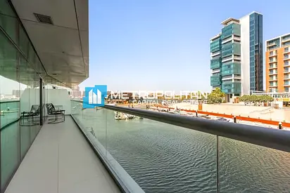 Sea View 1BR | Furnished & Upgraded | Al Bandar