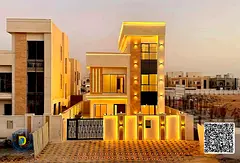 For sale: Modern villa 5BR and roof , Registration fees, Al-Helio 2. Freehold . Bank financing