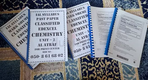 Chemistry A Level Unused Past Paper Booklets