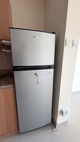 Used double-door refrigerator – good condition, ready to use