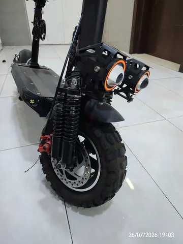Electric Scooter with Fat Tires and Suspension - Good Condition