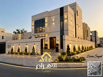 فيلا كورنر طابقين وروف مع حوش كبير موقع ممتاز شامل رسوم التسجيل والتملك تملك حر لجميع الجنسيات