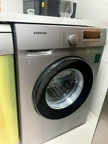 Samsung Front Load Washing Machine - 7kg, Silver (Used)