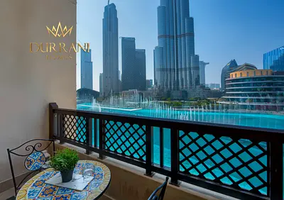 Breathtaking Burj View Apartment | Spacious Balcony | Well furnished